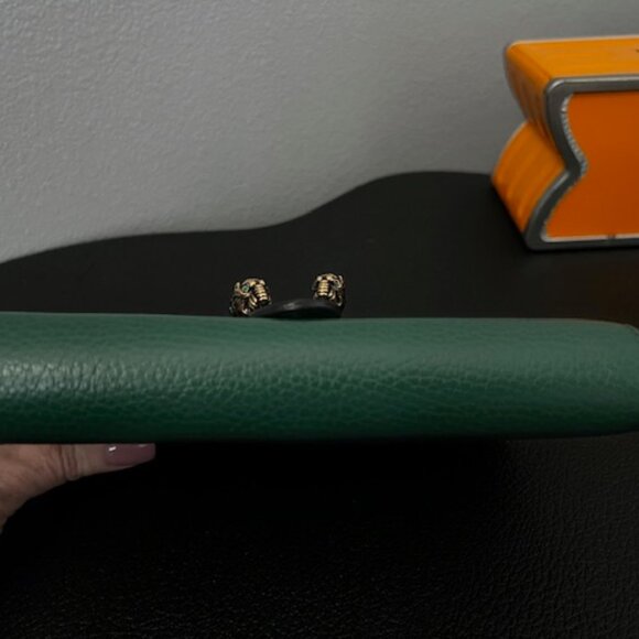 Gucci Dionysus Green Leather Wallet on Chain WOC w/ Dust Bag Auth - Picture 6 of 10